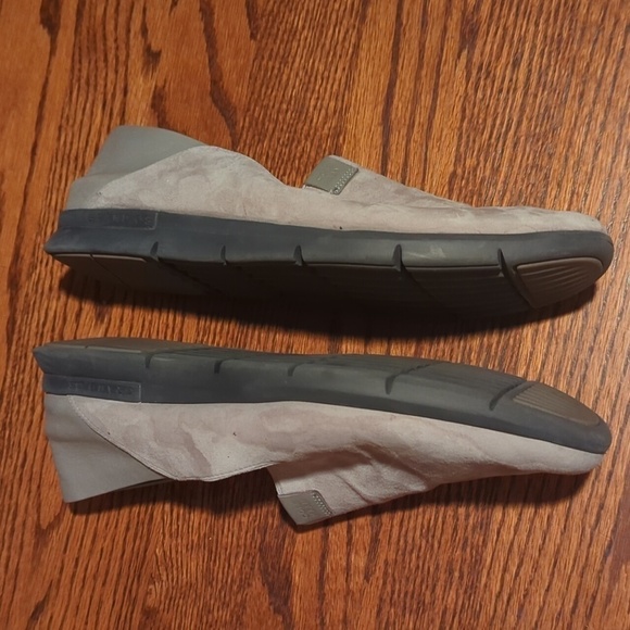 Cole Haan Grand Shoes  Horizon Slip On Loafers comfy Gray Suede Casuals sz 10.5 - Picture 5 of 10